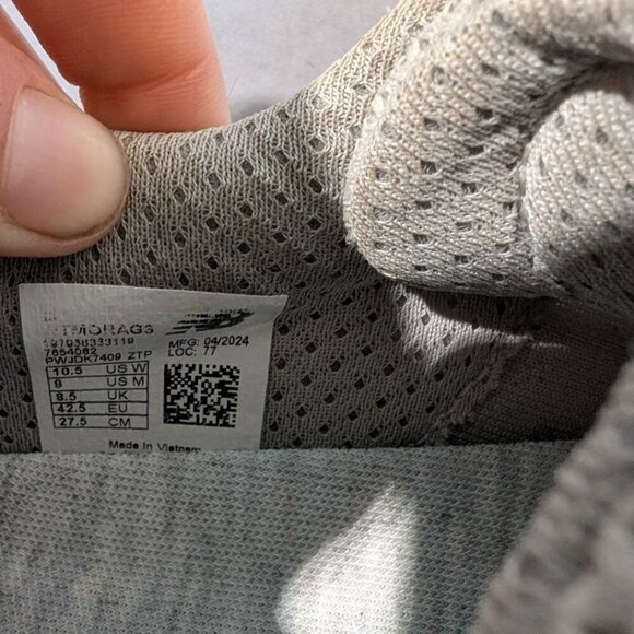 New Balance Fresh Foam More Trail Vibram Trail Runners Sneakers Men 9 Women 10.5 - Picture 2 of 10